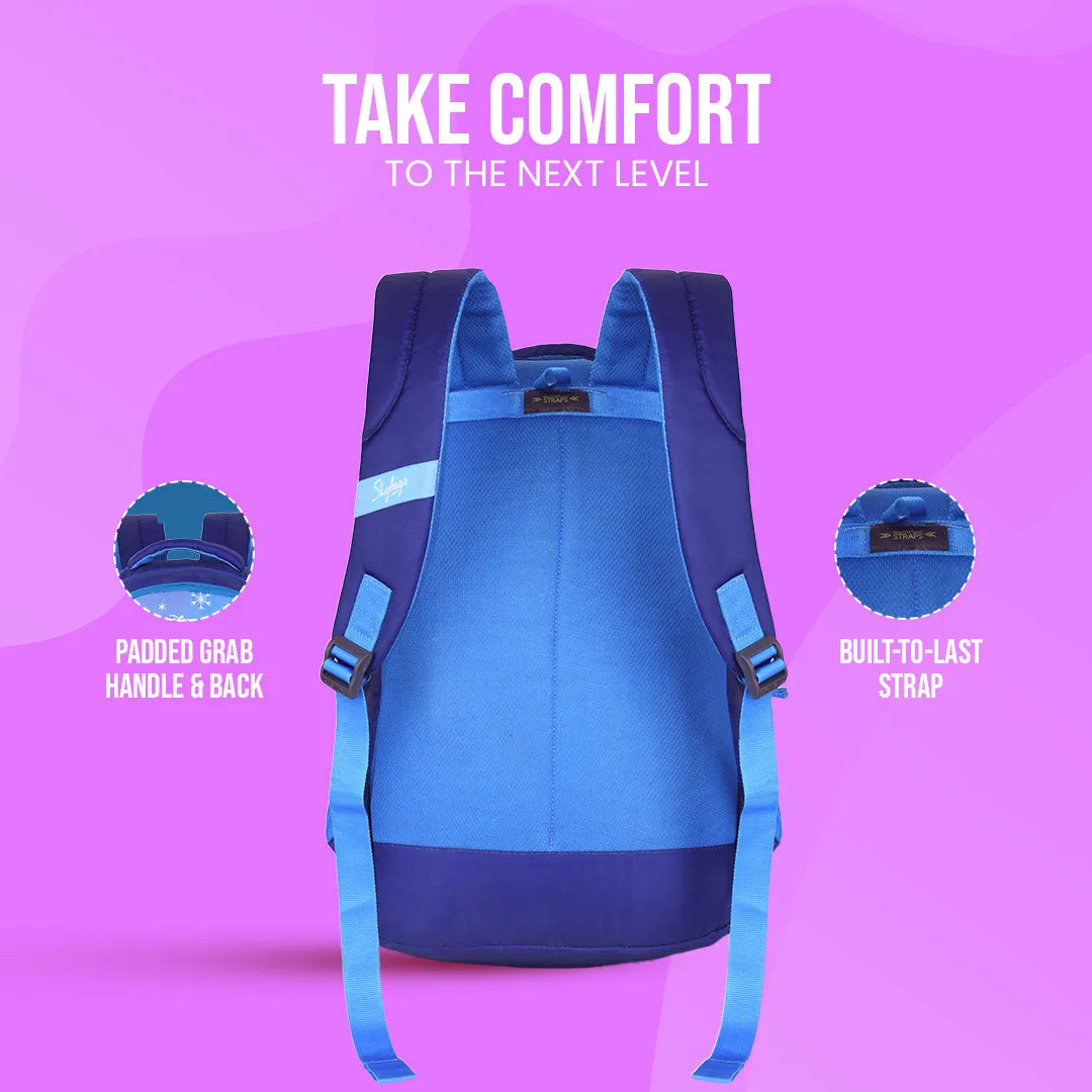 Skybags Disney Frozen New  School Backpack 04 Blue