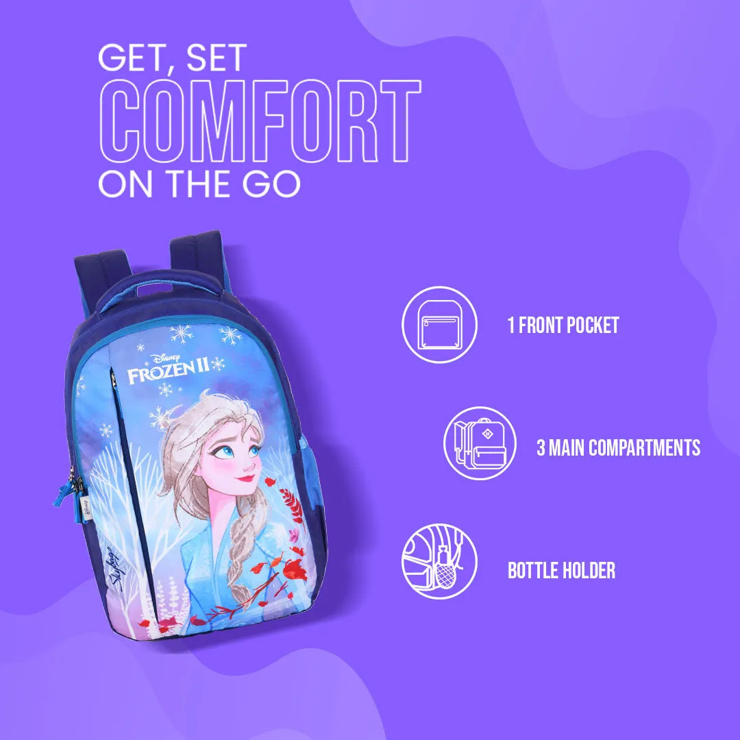 Skybags Disney Frozen New  School Backpack 04 Blue