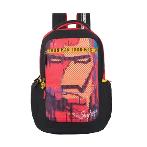 Skybags Ironman Marvel  School Backpack Black
