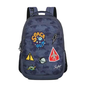 Skybags Squad  09  School Backpack Camo