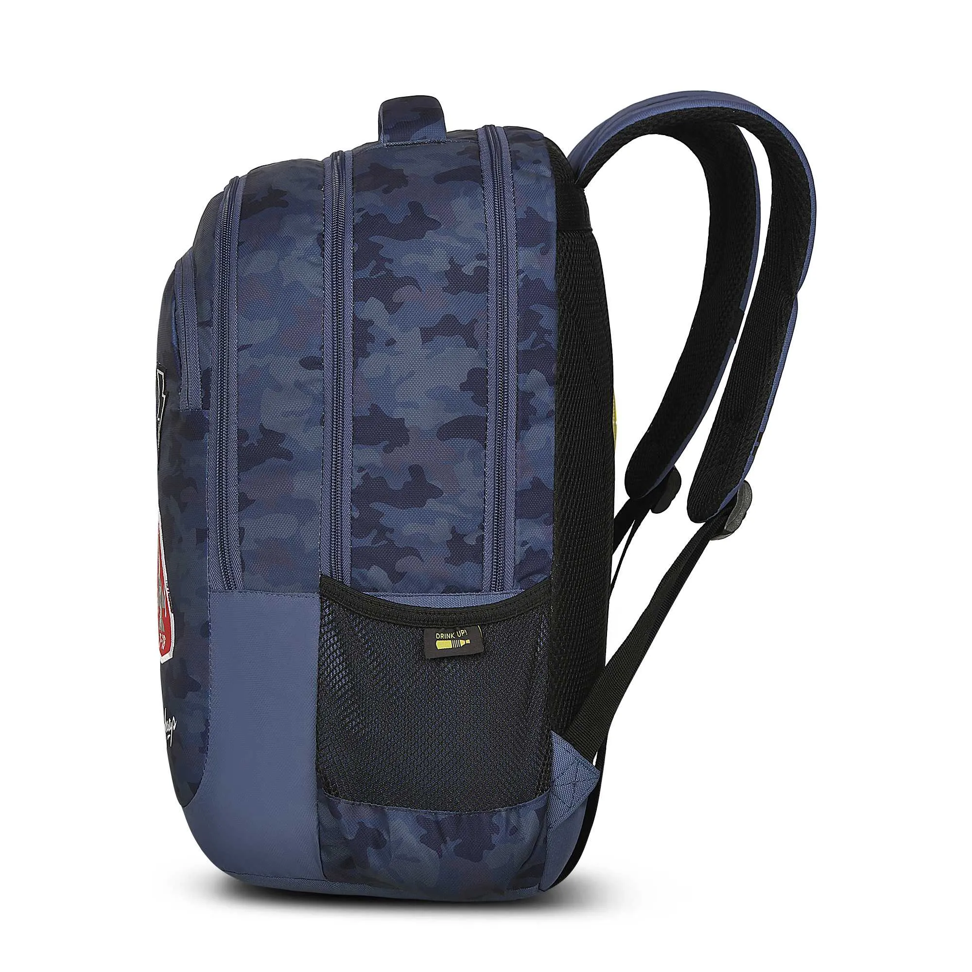 Skybags Squad  09  School Backpack Camo