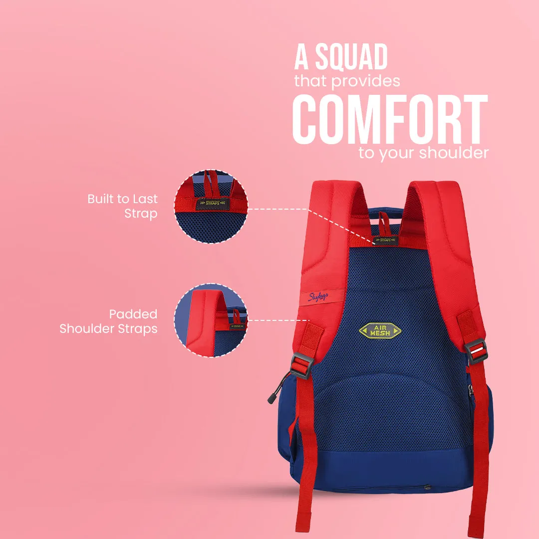 Skybags Squad Pro 02  School Backpack Teal