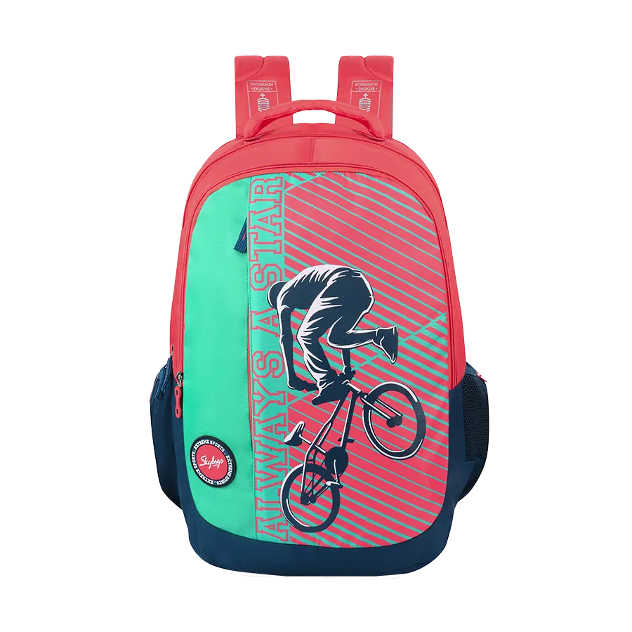 Skybags Squad Pro 02  School Backpack Teal