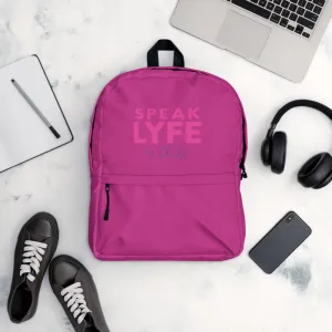 Speak Lyfe 'n Chill Backpack