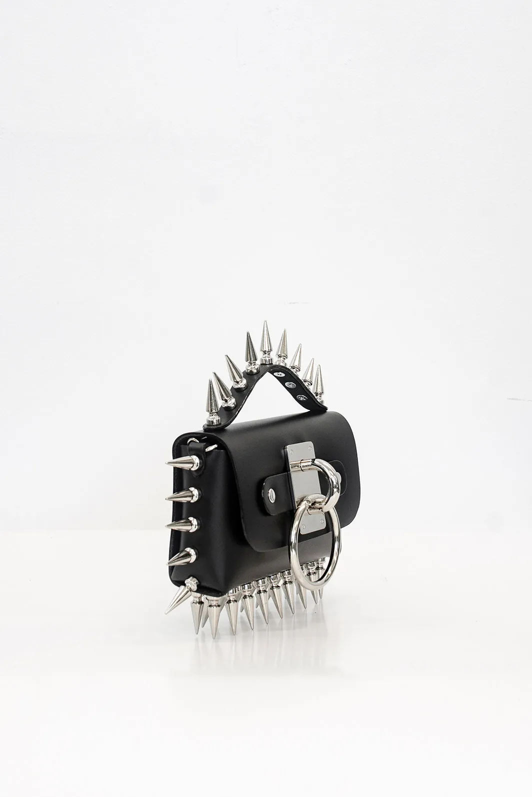 Spiked Halo Choker Bag - Mini