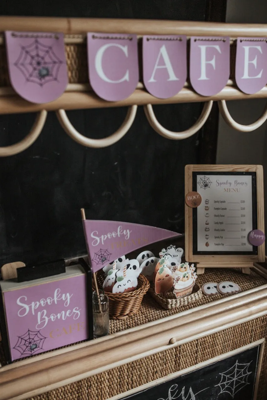 Spooky Bones Cafe Dramatic Play Set