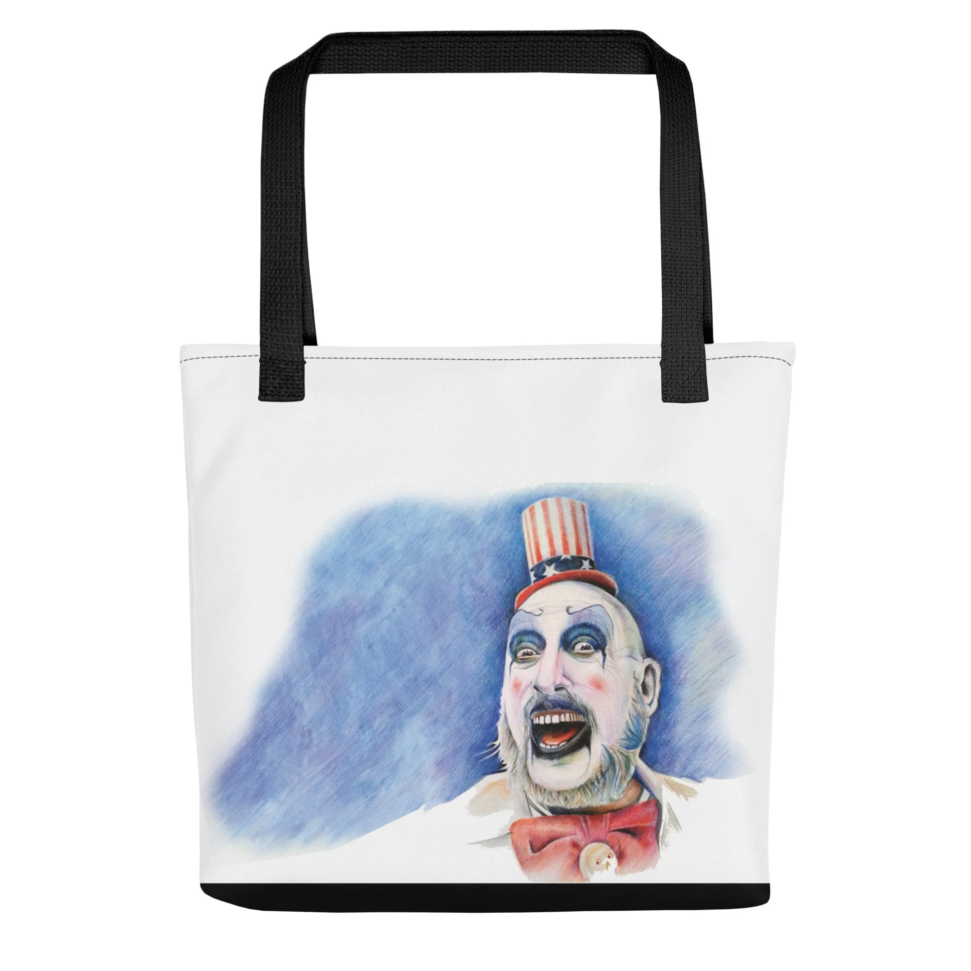 Spooky Clown Halloween Tote Bag