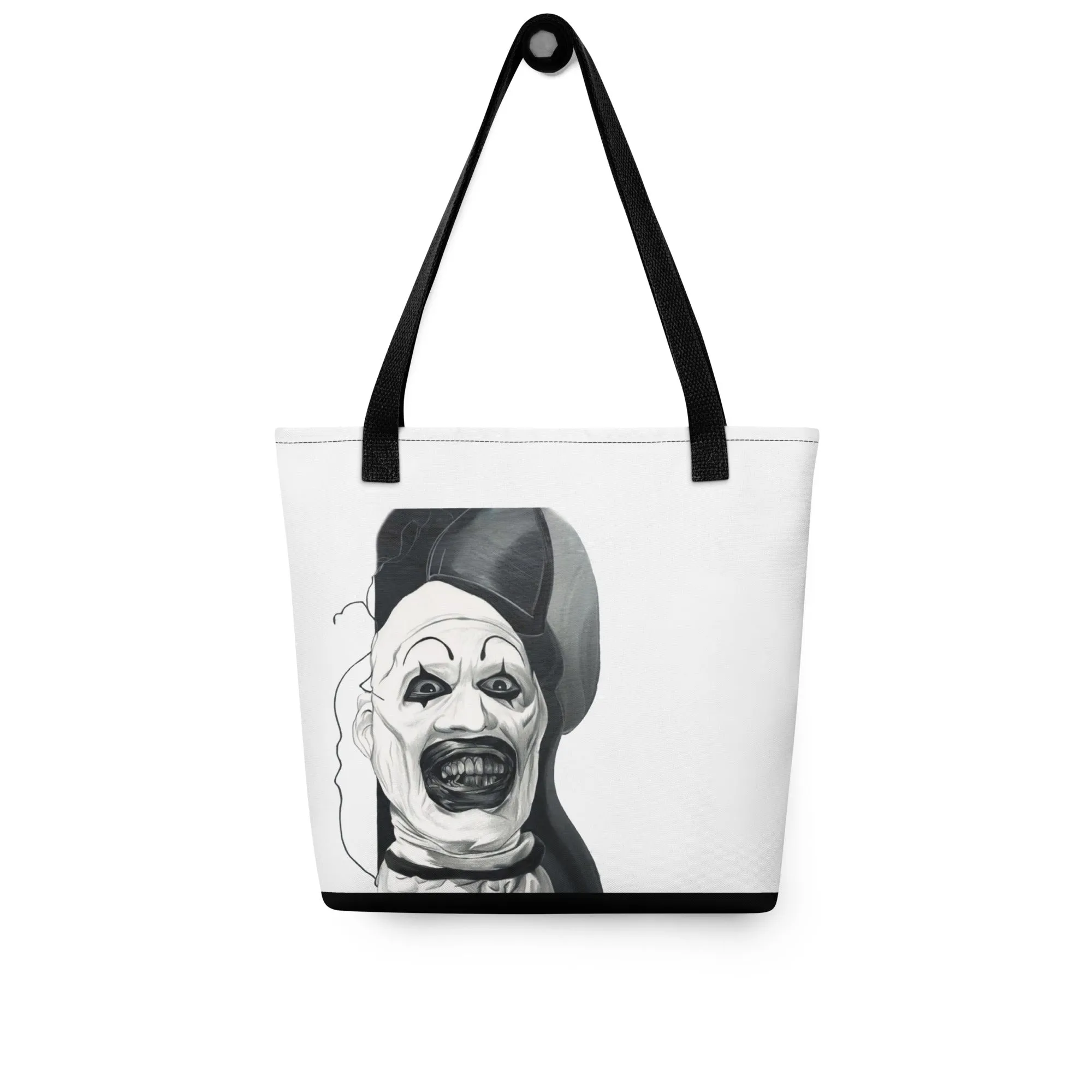 Spooky Clown Halloween Tote Bag