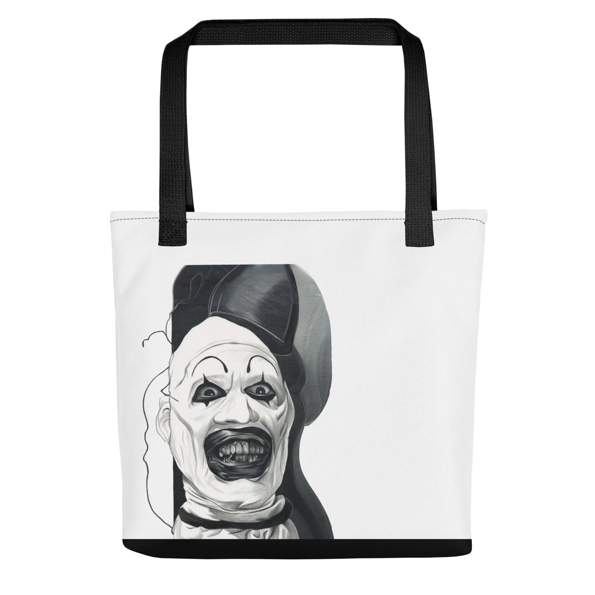 Spooky Clown Halloween Tote Bag