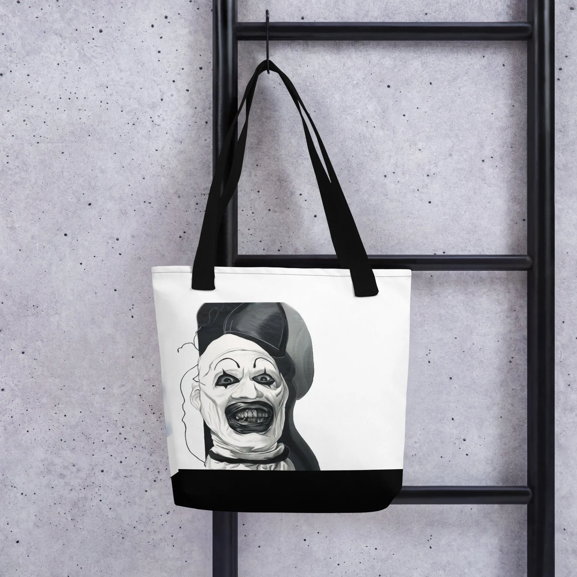 Spooky Clown Halloween Tote Bag