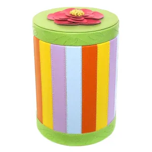 Striped Cylinder Box