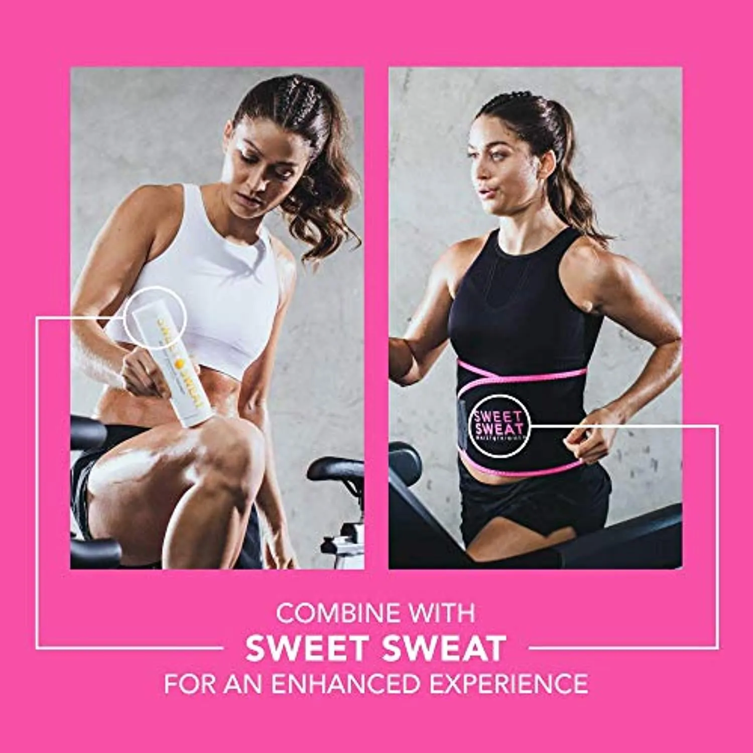 Sweet Sweat Waist Trimmer - Premium Waist Trainer Belt for Women & Men