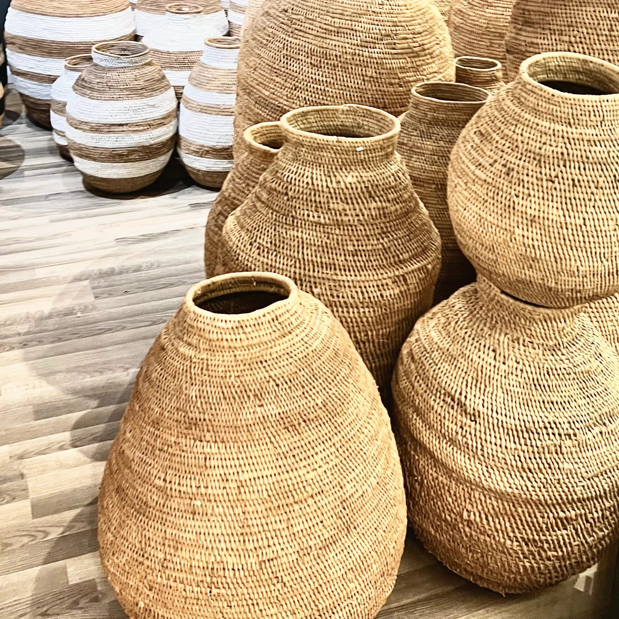 Tall Floor Basket