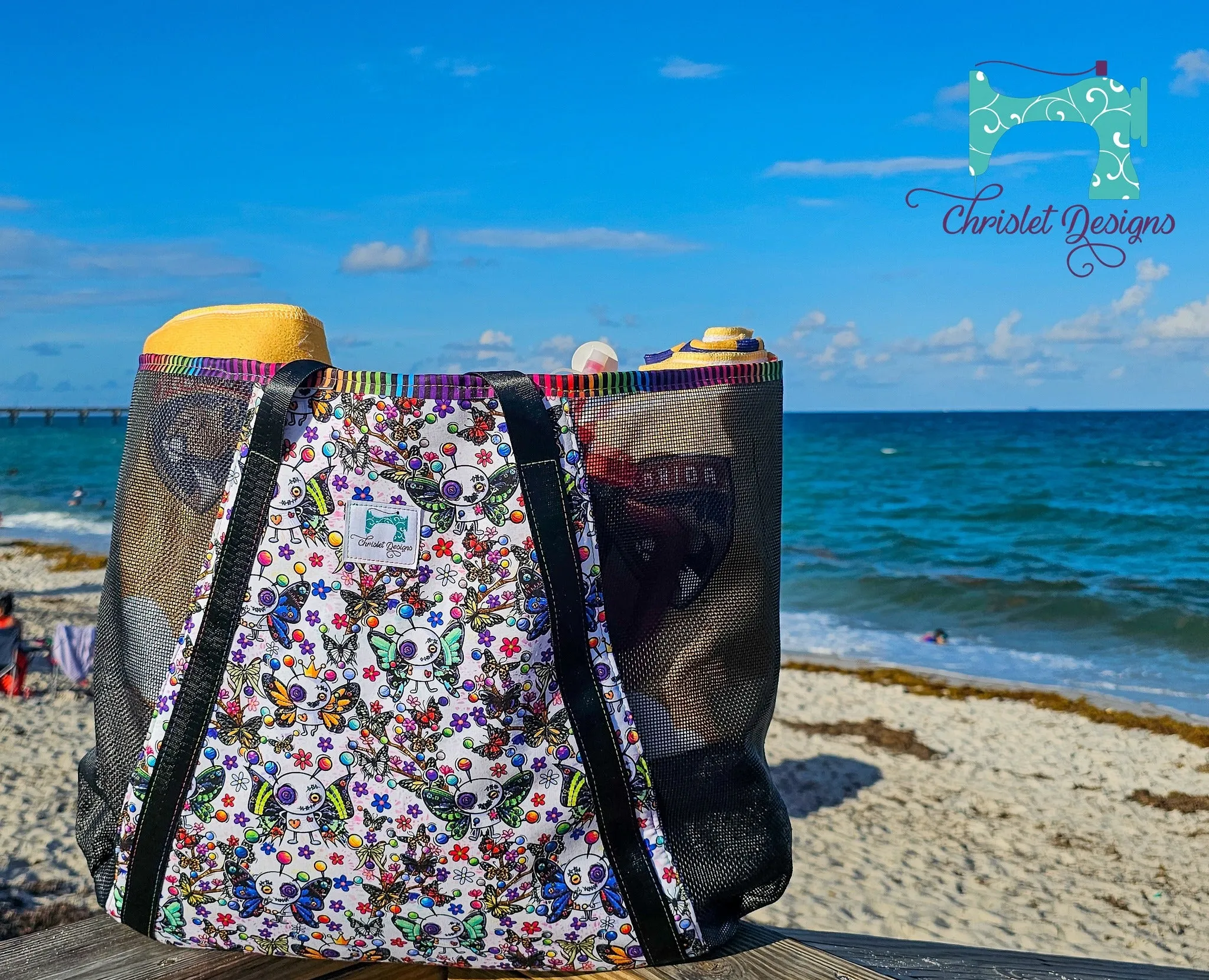 Taylor Beach Bag Pattern - PDF Download