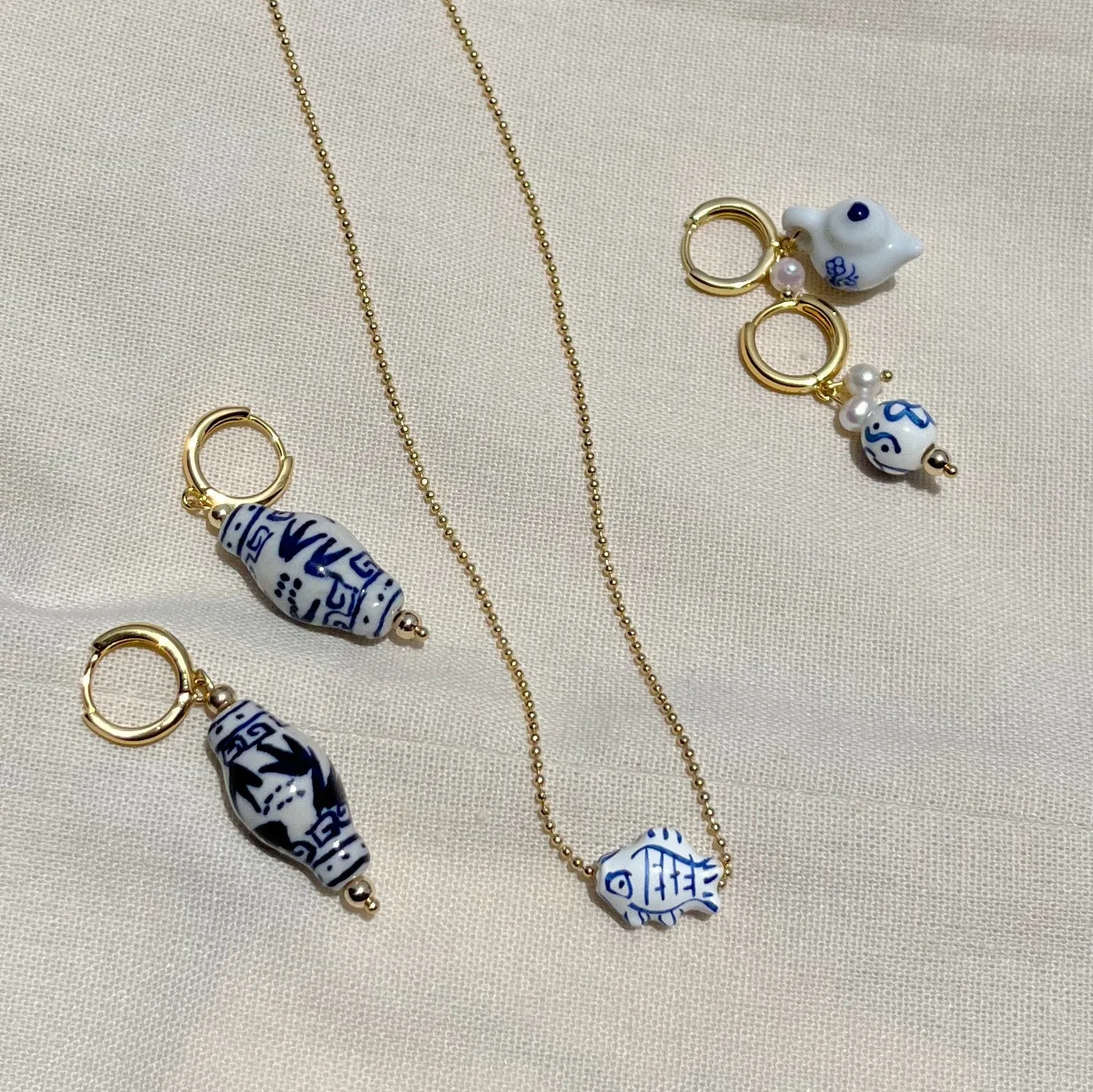 Tea Time Earrings by Marisol