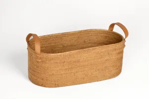 Tenganan Utility Basket w/ Leather