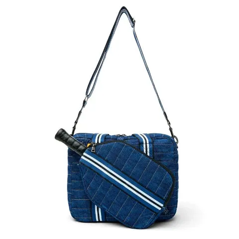 Think Royln Denim Sporty Spice Pickleball Tote