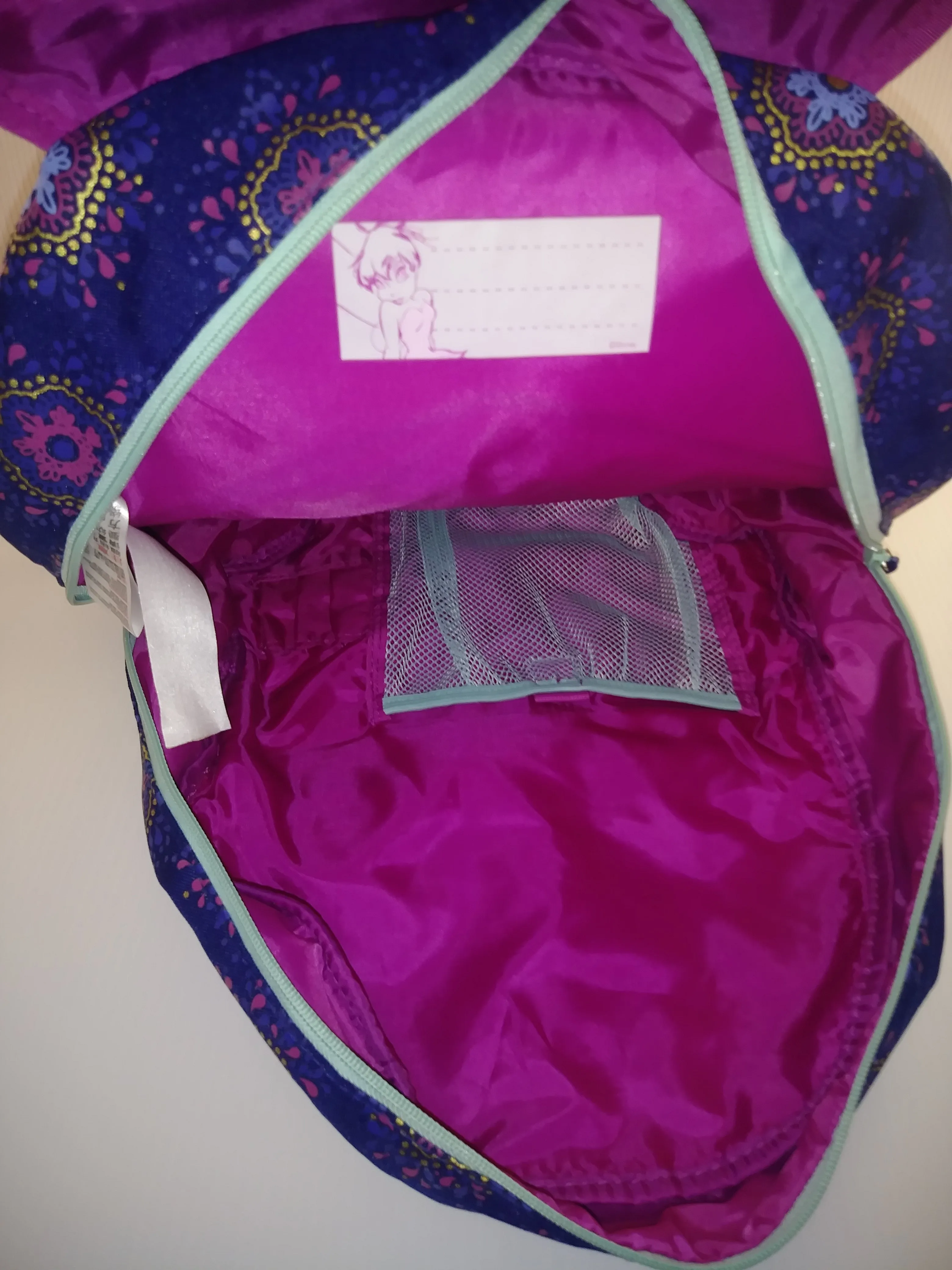 Tinkerbell Tote Bag Backpack
