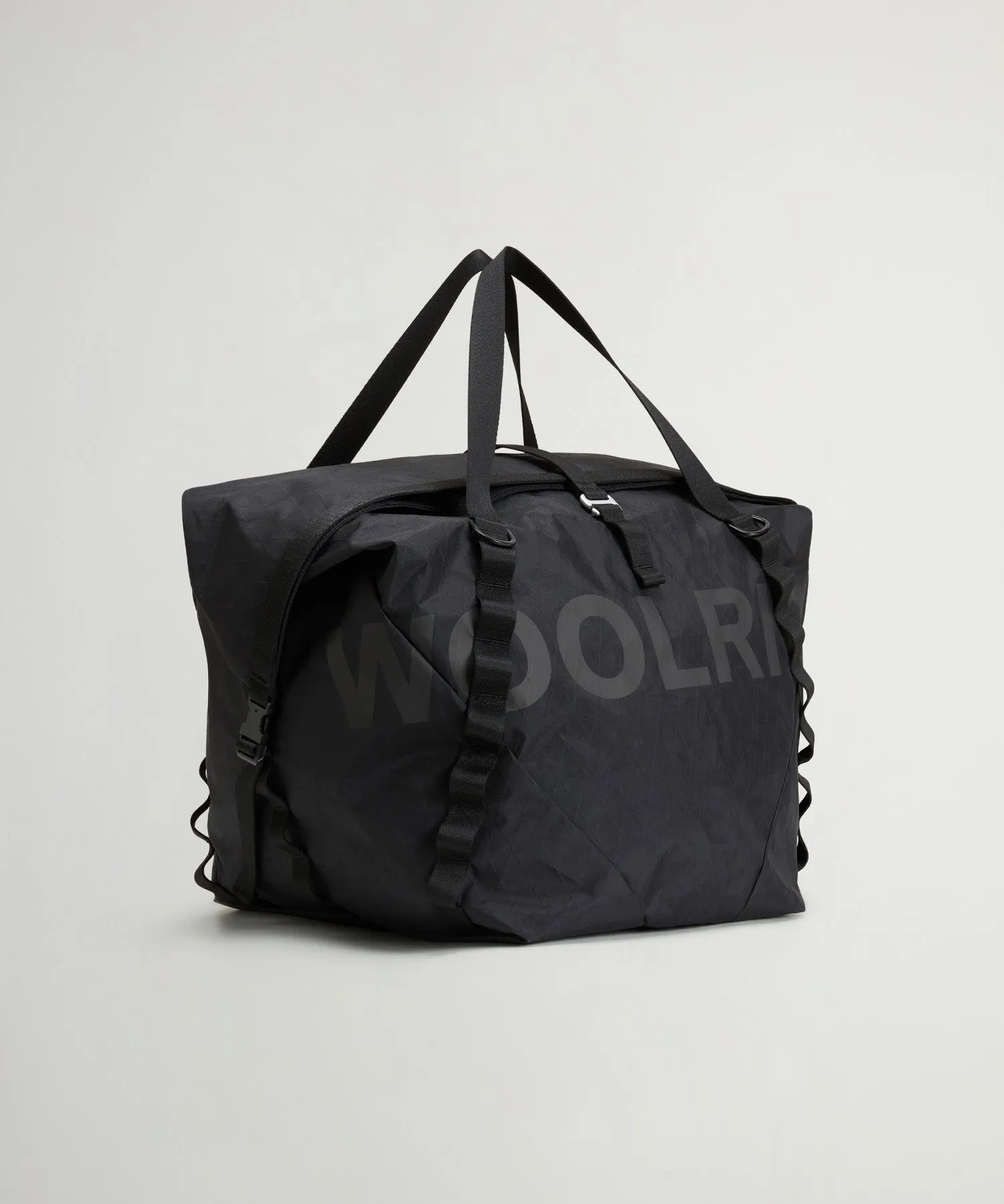 Todd Snyder x Woolrich Rolltop Duffle Bag in Black