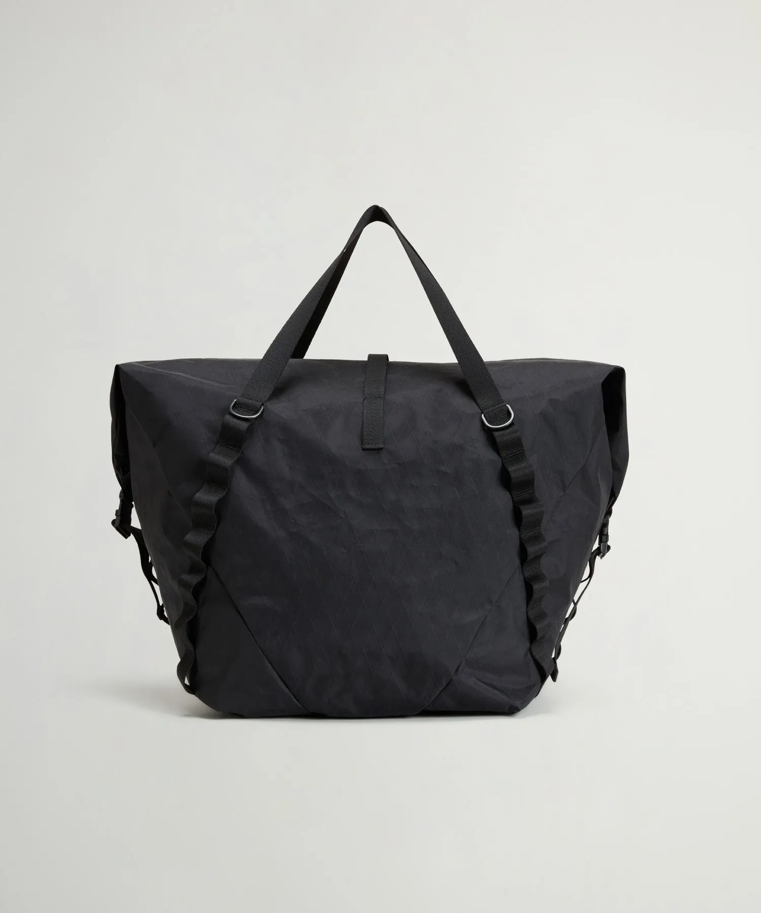 Todd Snyder x Woolrich Rolltop Duffle Bag in Black