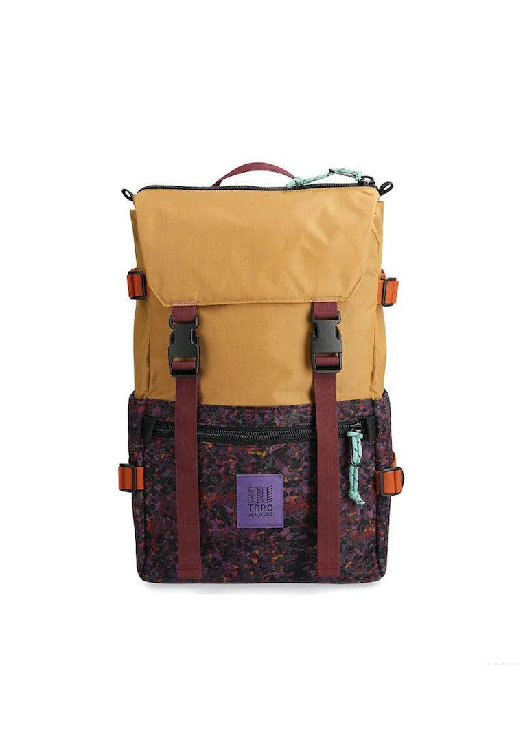 Topo Designs Rover Pack Printed Khaki Meteor
