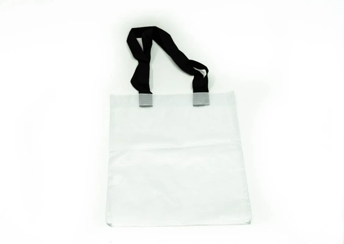 Translucent Mesh Tote Bag With Handle