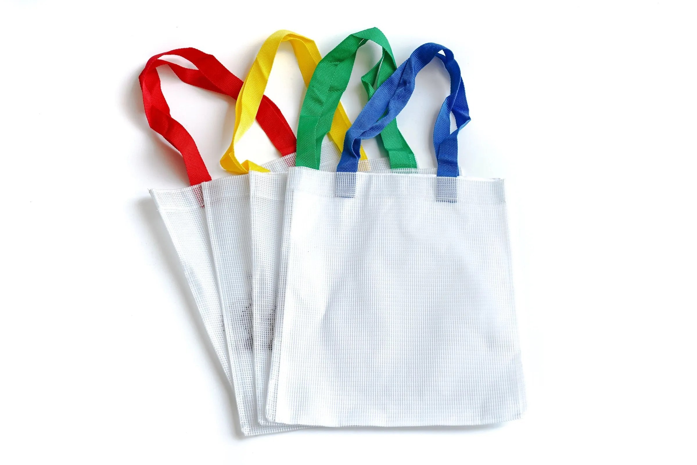 Translucent Mesh Tote Bag With Handle
