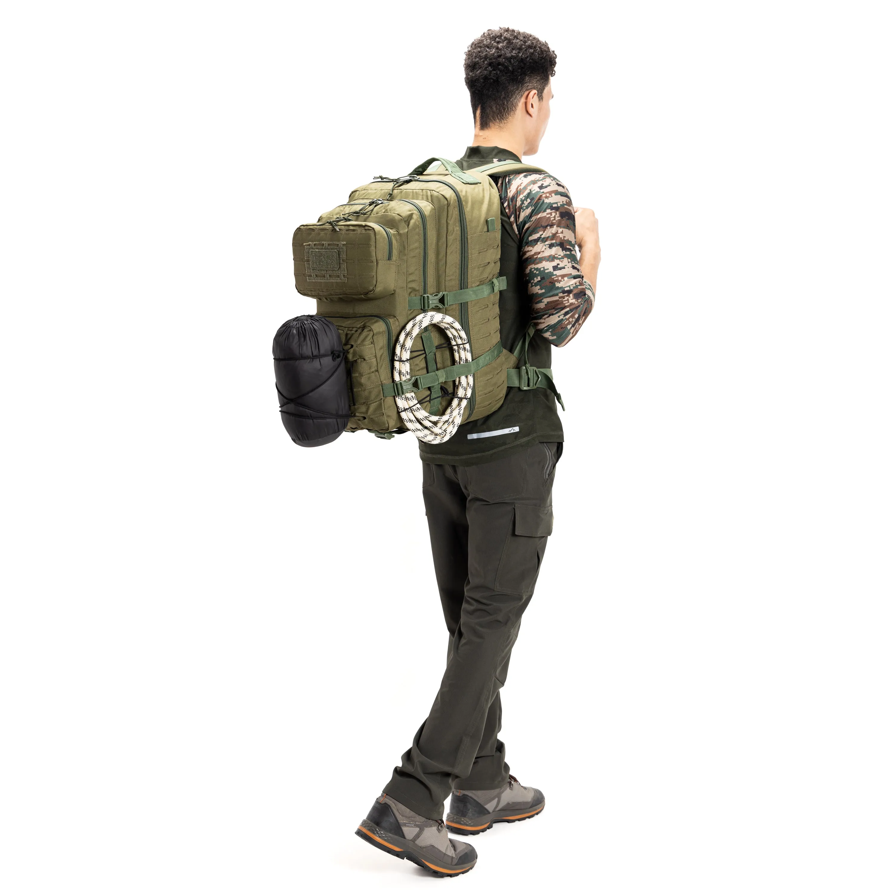 Tripole Force Plus Tactical Army 50 Litre Bag & Backpack with Laser-cut MOLLE | 3 Year Warranty