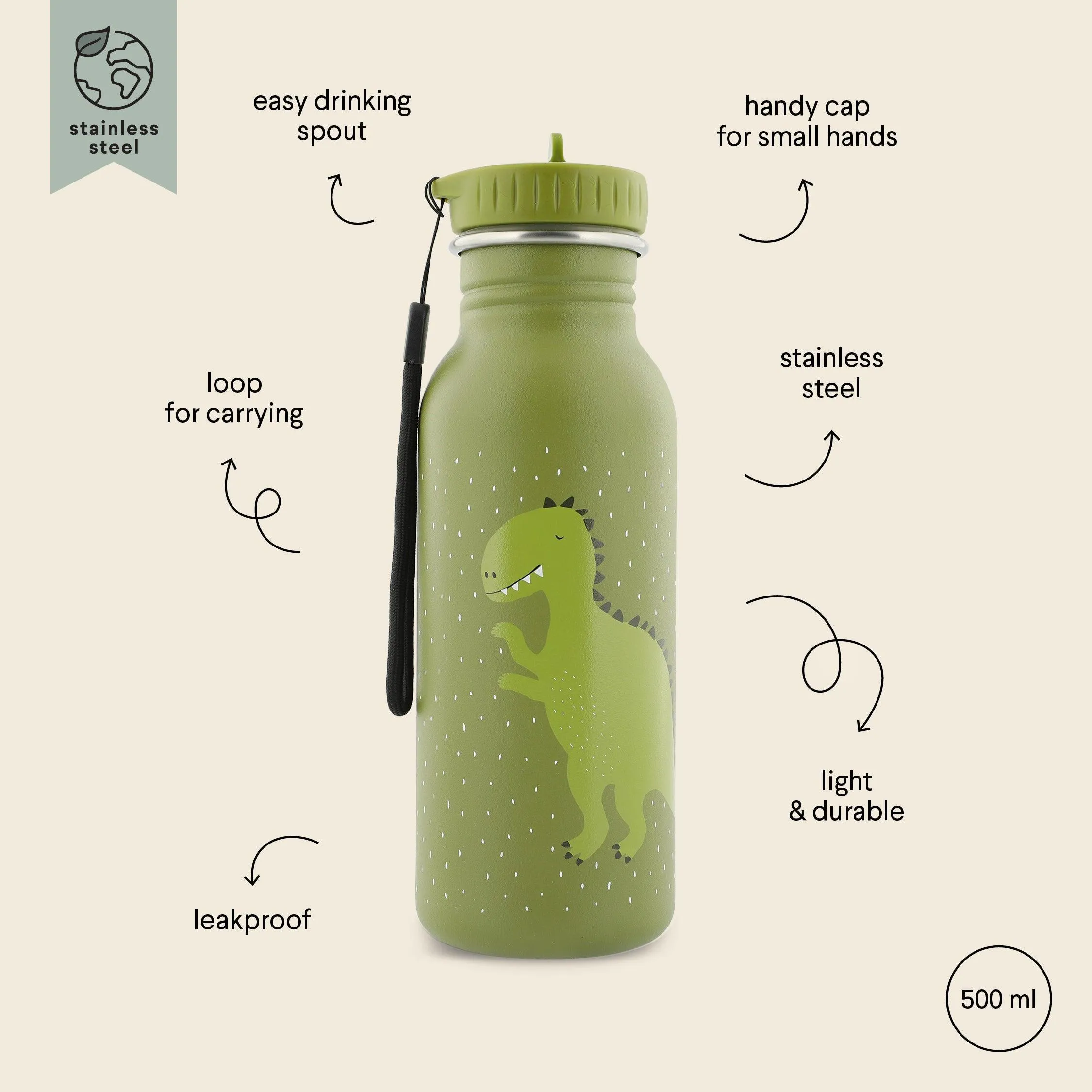Trixie Large Bottle 500ml - Mr Dino