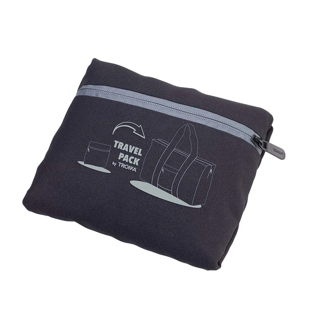 Troika Foldable Travel Bag 24l - Black