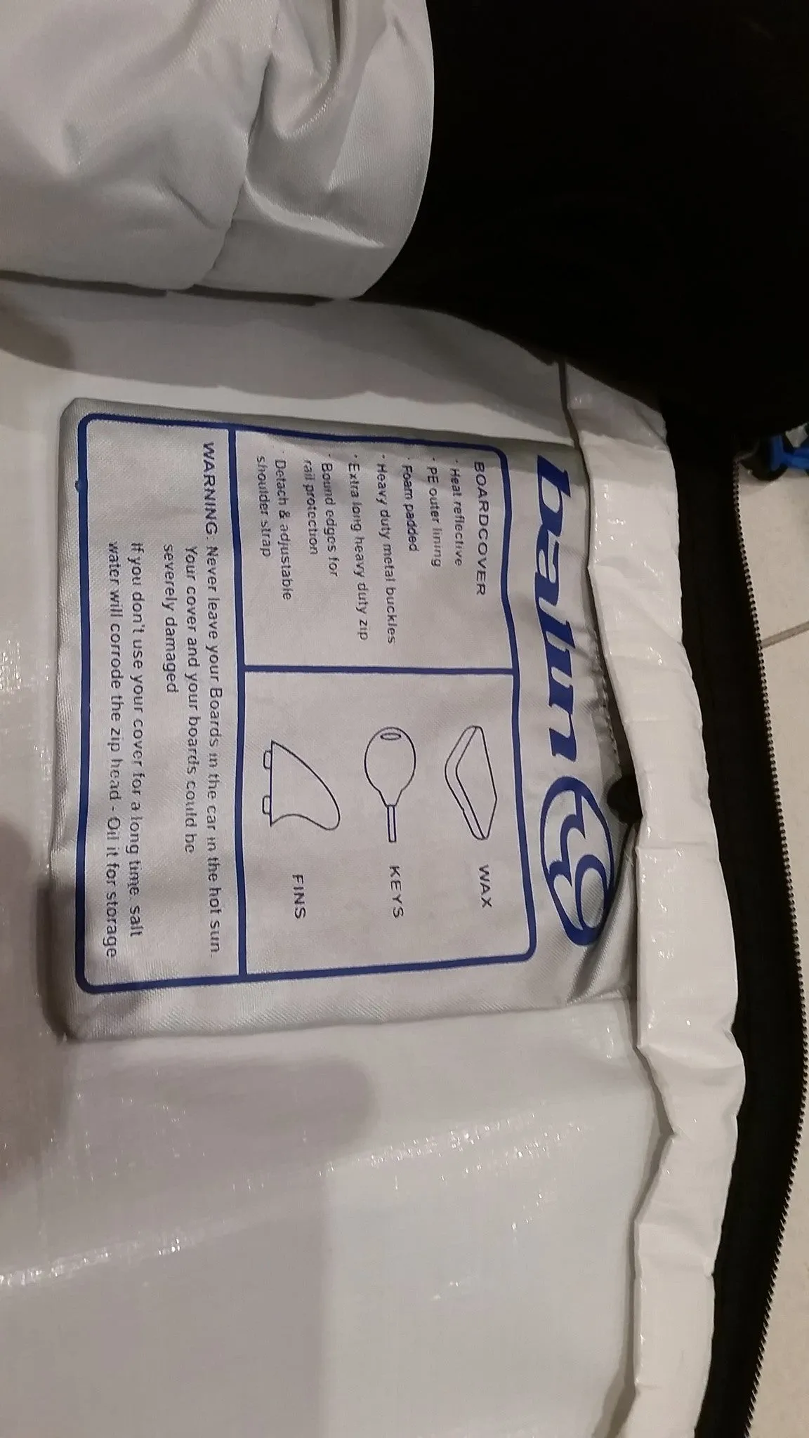 Vented Balin Surfboard covers and bags
