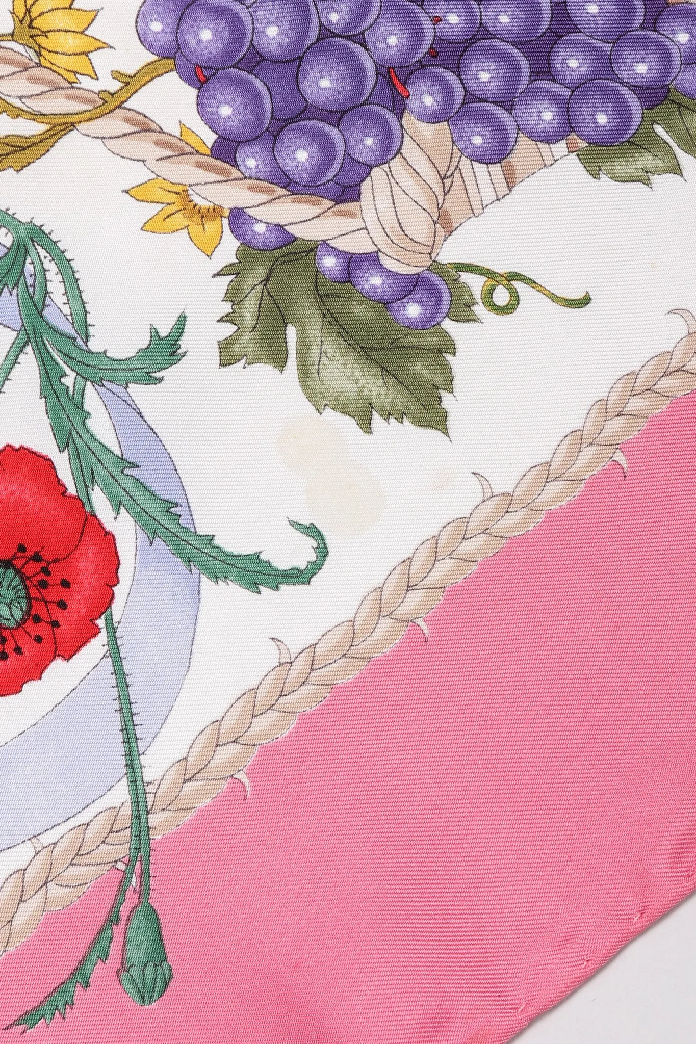Vittorio Accornero Floral Butterfly Scarf