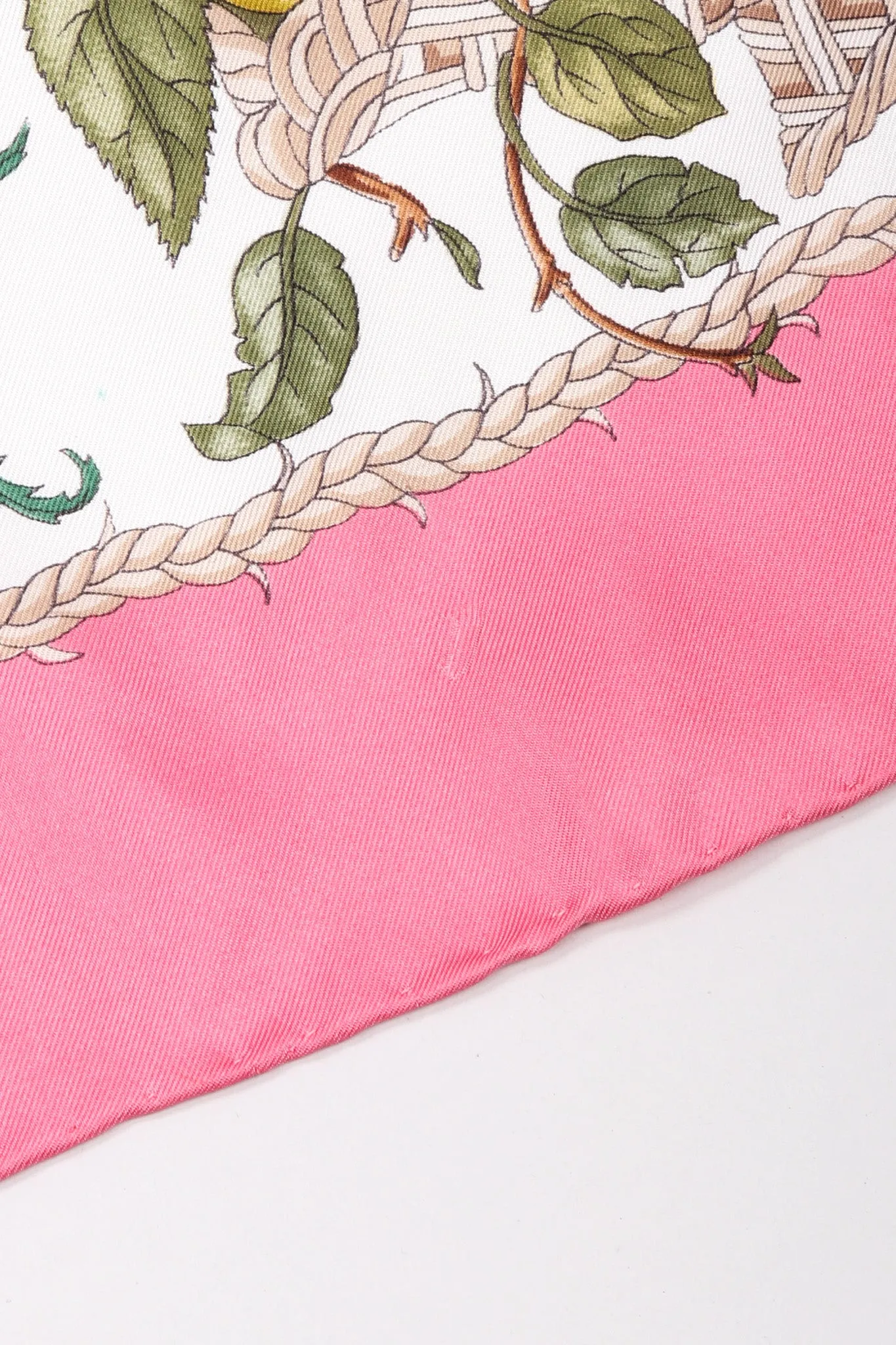 Vittorio Accornero Floral Butterfly Scarf