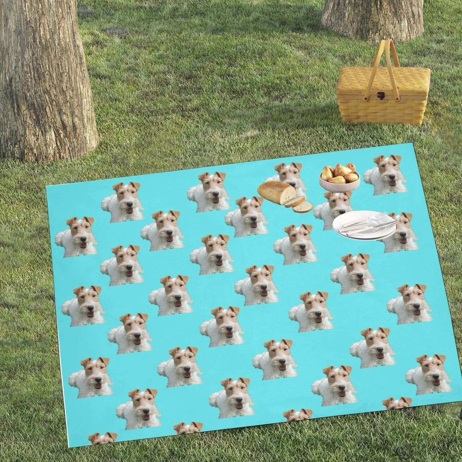 Wire Fox Terrier Picnic Mat
