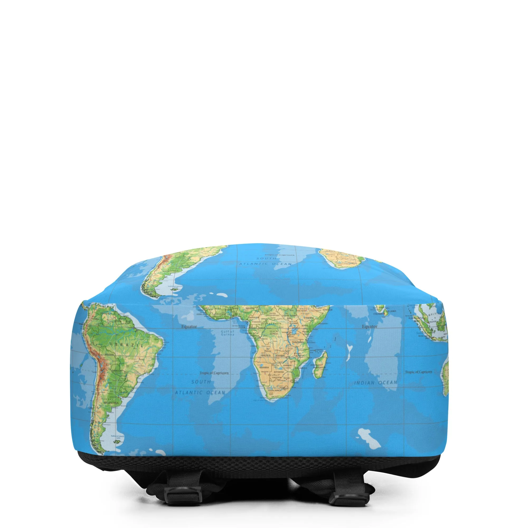 World Map Backpack